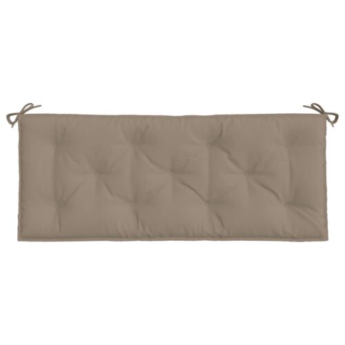 Garden Bench Cushion Taupe 120x50x7cm Oxford Fabric - Image 4