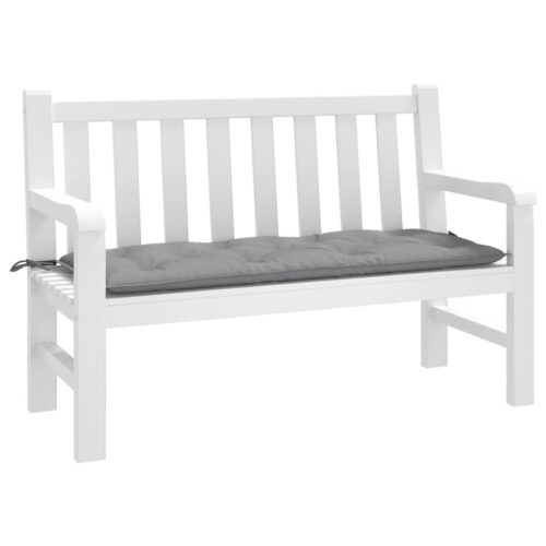 Garden Bench Cushion Grey 120x50x7cm Oxford Fabric - Image 2