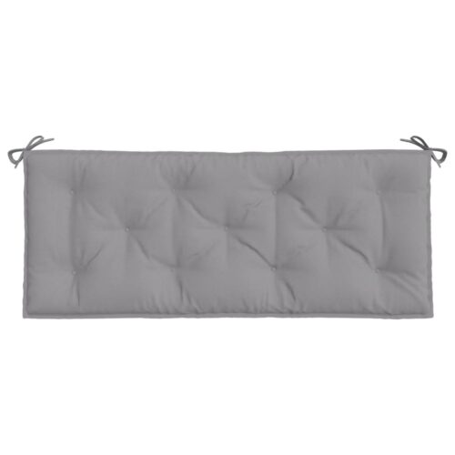 Garden Bench Cushion Grey 120x50x7cm Oxford Fabric - Image 4