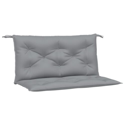 Garden Bench Cushions 2pcs Grey 100x50x7cm Oxford Fabric