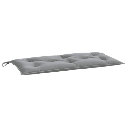 Garden Bench Cushions 2pcs Grey 100x50x7cm Oxford Fabric - Image 4