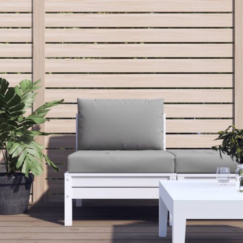 Pallet Cushions 2pcs Grey Oxford Fabric - Image 2