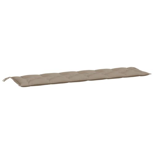 Garden Bench Cushion Taupe 200x50x7cm Oxford Fabric