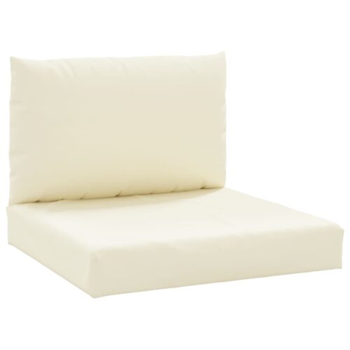 Pallet Cushions 2pcs Cream White Oxford Fabric