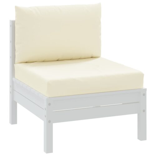 Pallet Cushions 2pcs Cream White Oxford Fabric - Image 3