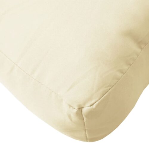Pallet Cushions 2pcs Cream White Oxford Fabric - Image 8