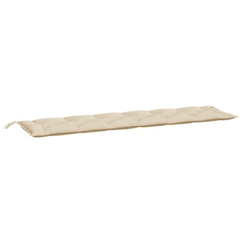 Garden Bench Cushion Beige 200x50x7cm Oxford Fabric - Image 8