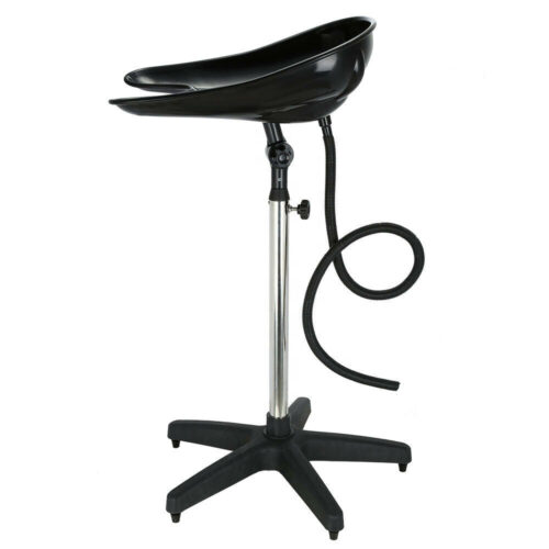 Portable Hairdressing Salon Basin Hair Washing Sink Shampoo Wash Standing Bowl - Image 3