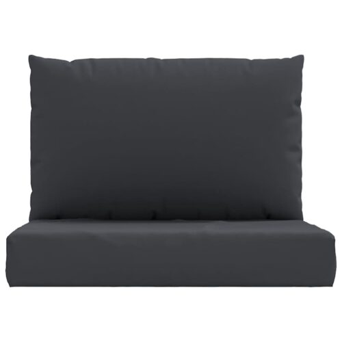 Pallet Cushions 2pcs Black Oxford Fabric - Image 4