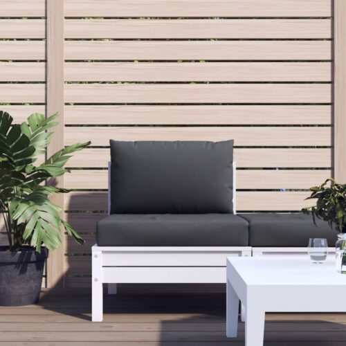 Pallet Cushions 2pcs Anthracite Oxford Fabric - Image 2