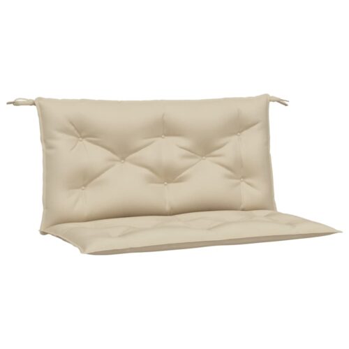 Garden Bench Cushions 2pcs Beige 100x50x7cm Oxford Fabric