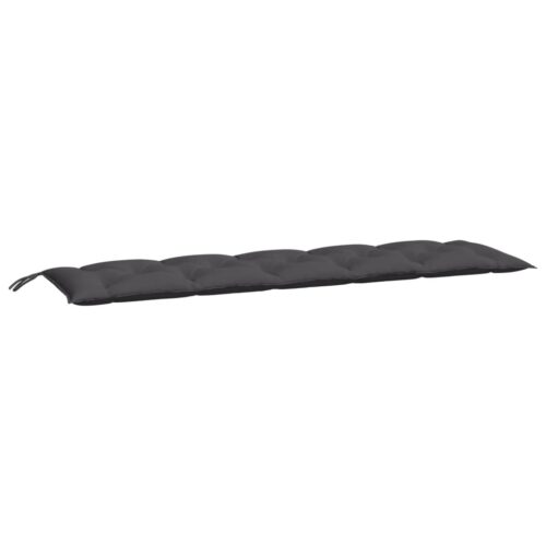 Garden Bench Cushion Anthracite 180x50x7cm Oxford Fabric