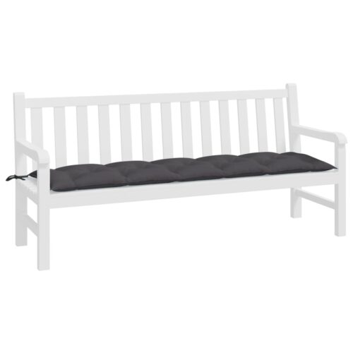 Garden Bench Cushion Anthracite 180x50x7cm Oxford Fabric - Image 3