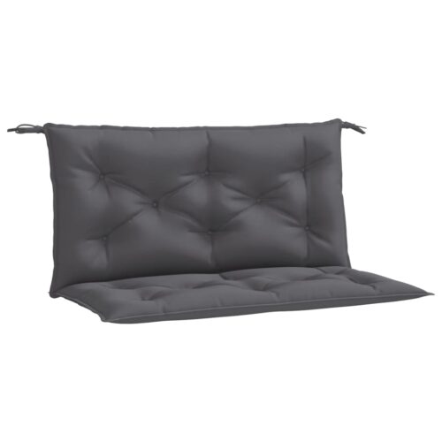 Garden Bench Cushions 2pcs Anthracite 100x50x7cm Oxford Fabric
