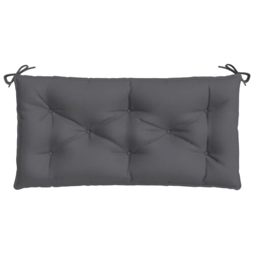 Garden Bench Cushions 2pcs Anthracite 100x50x7cm Oxford Fabric - Image 5