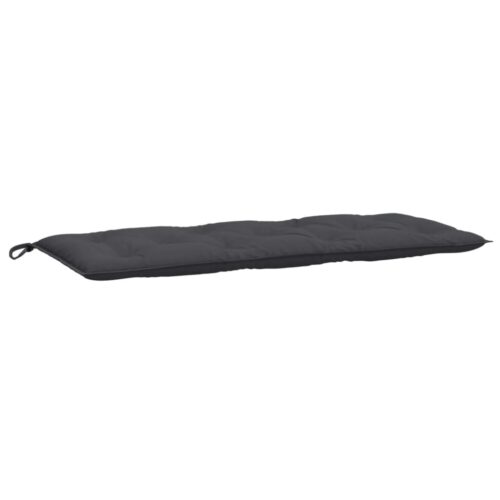 Garden Bench Cushions 2pcs Melange Anthracite 120x50x7cm Fabric - Image 5