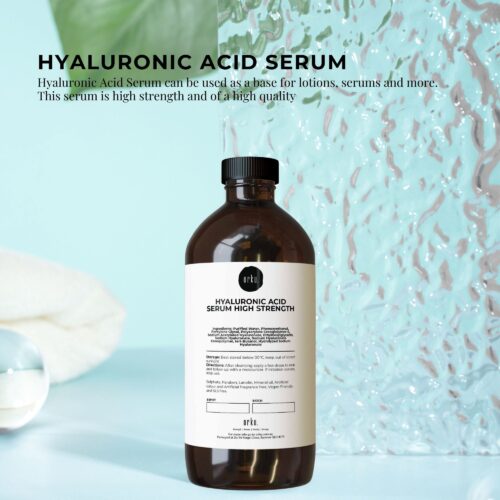 500ml Hyaluronic Acid Serum High Strength Bulk Cosmetic Face Skin Care - Image 2