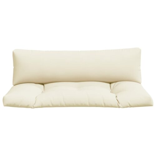 Pallet Cushions 2pcs Cream Fabric - Image 4