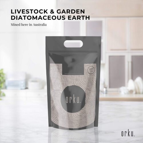 Orku 20Kg Fossil Shell Flour Livestock Garden Diatomaceous Earth Bulk - Image 3