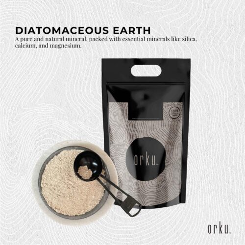 Orku 20Kg Fossil Shell Flour Livestock Garden Diatomaceous Earth Bulk - Image 5