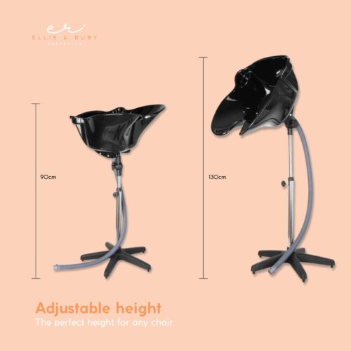 Large Portable Hairdressing Salon Basin Deep Hair Washing Sink Shampoo Wash Bowl - Image 3
