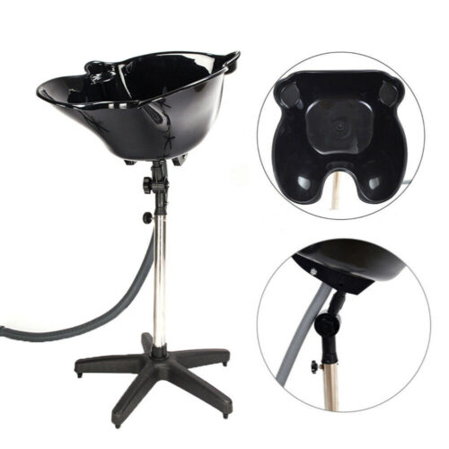 Large Portable Hairdressing Salon Basin Deep Hair Washing Sink Shampoo Wash Bowl - Image 8