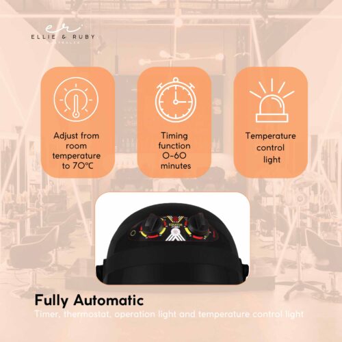 Free Standing Hair Dryer Hood Bonnet Hairdryer Height Adjustable Salon Equipment - Image 5