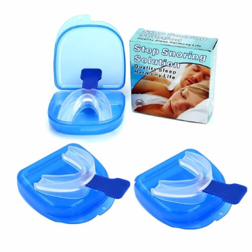 3x Anti Snoring Aid Mouth Guard Adjustable Mouthguard Sleeping and Breathing