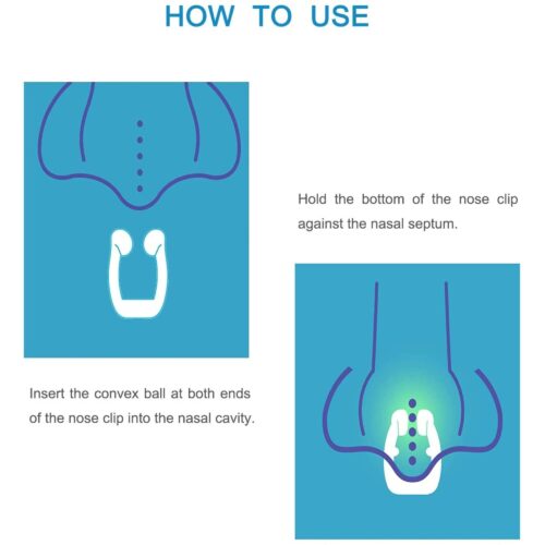 2x Mouthguard Mouthpiece 2x Nose Clip Anti Snoring Aid Sleep Breathing Device - Image 5