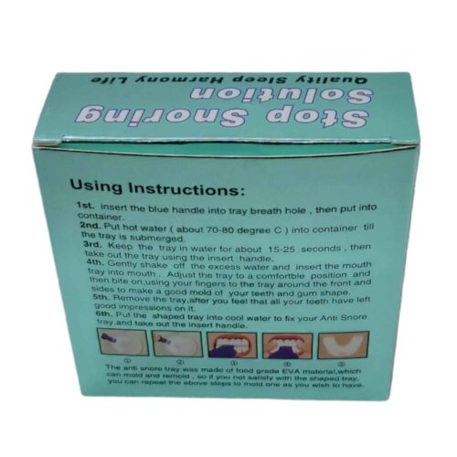 Mouthguard Mouthpiece Nose Clip Anti Snoring Aid Sleep Breathing Device - Image 10
