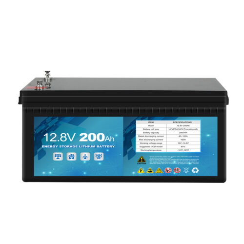 Galvan 12V Lithium Iron Battery LiFePO4 200AH Rechargeable Deep Cycle Car Caravan - Image 2