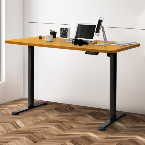 Levede Motorised Standing Desk Height 120cm Natural 800x 1.5MM - Image 7