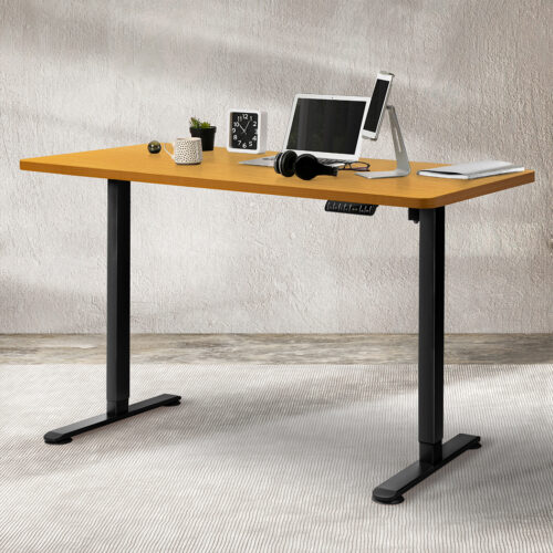 Levede Motorised Standing Desk Height 120cm Natural 800x 1.5MM - Image 8