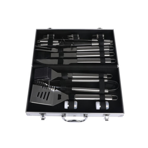 Moyasu 18Pcs BBQ Tool Set Stainless - Image 5