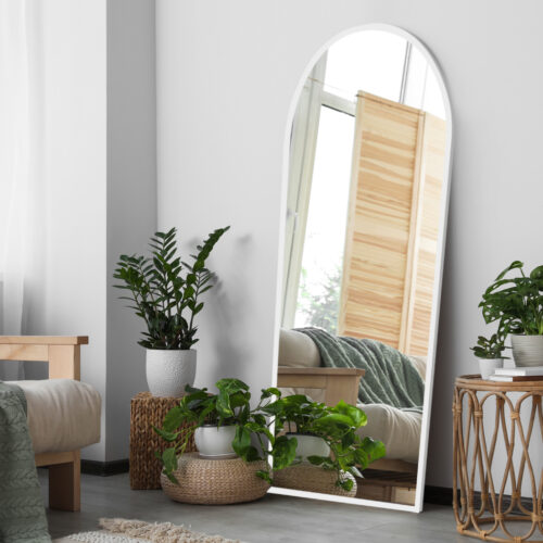 Yezi Floor Mirror Full Length Mirrors 1.8M White - Image 8