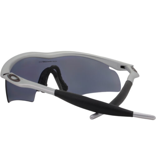 Oakley Custom M Frame Hybrid 5.56 Silver Grey Mens Collectors Sports Sunglasses - Image 4