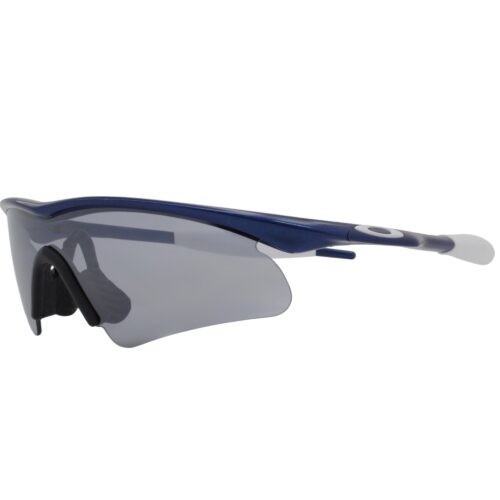 Ex Display Oakley Custom M Frame Hybrid S Blue Slate Iridium Sports Sunglasses - Image 3