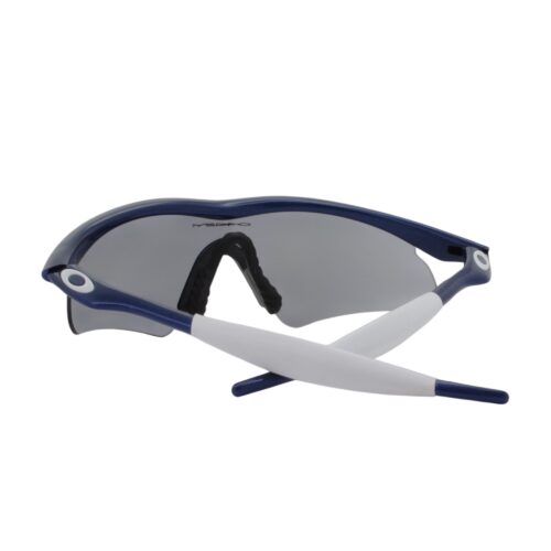 Ex Display Oakley Custom M Frame Hybrid S Blue Slate Iridium Sports Sunglasses - Image 4