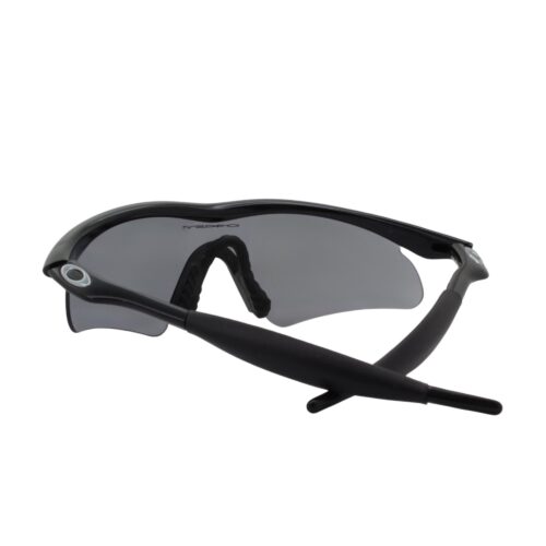 Ex Display Oakley Custom M Frame Hybrid S Metallic Black Slate Sports Sunglasses - Image 5