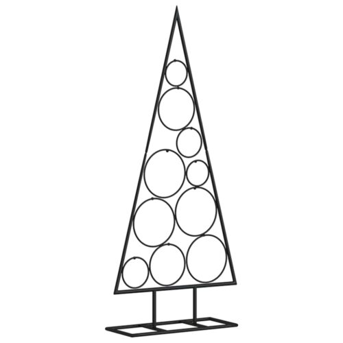LED Christmas Tree Lights Metal Steel Frame Xmas Decoration Black 90cm - Image 5