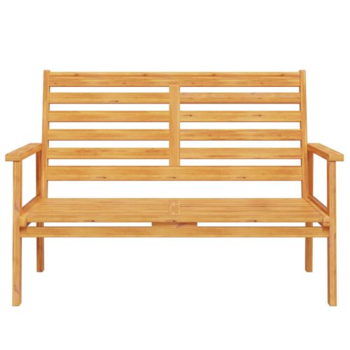 Garden Sofa Bench 120cm Solid Wood Acacia - Image 4