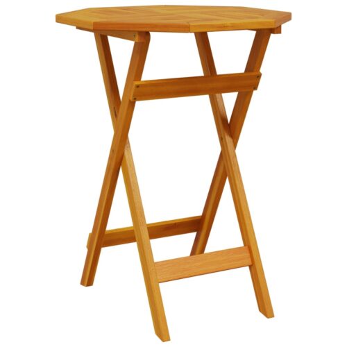 Folding Garden Table 60x75cm Solid Wood Acacia