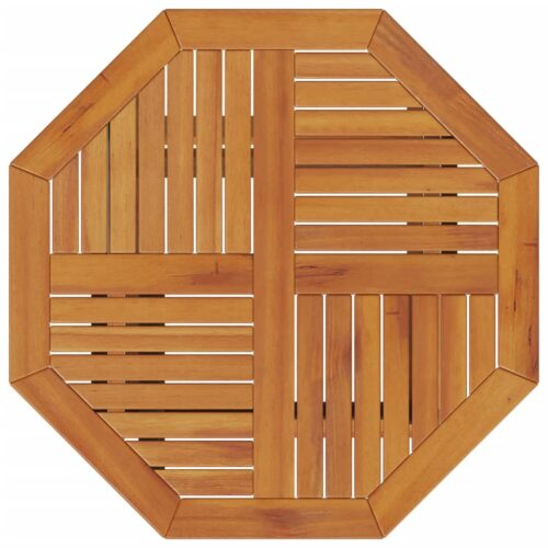 Folding Garden Table 70x75cm Solid Wood Acacia - Image 7