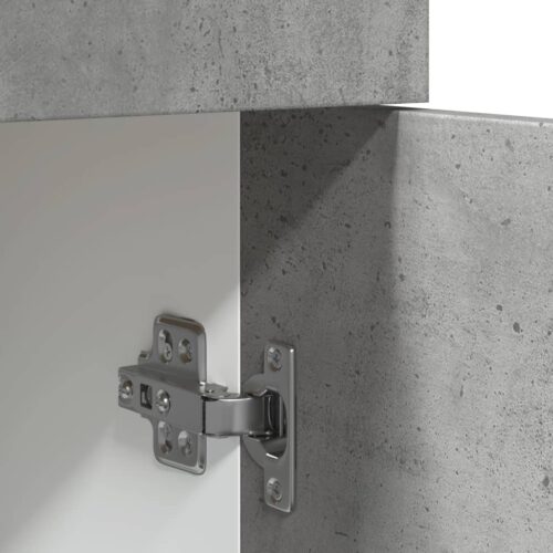 Wooden Drawer Bottom Cabinet Concrete Grey 60x46x81.5cm - Image 8