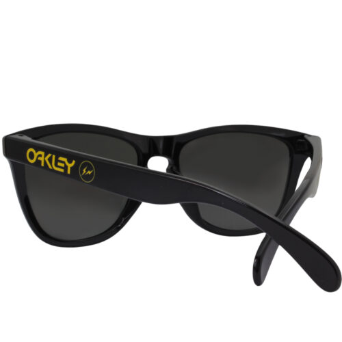 Oakley Frogskins OO 9245-D654 Fragment Polished Black Prizm Grey Mens Sunglasses - Image 4
