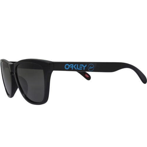 Oakley Frogskins OO 9245-D554 Fragment Polished Black Prizm Grey Mens Sunglasses - Image 2