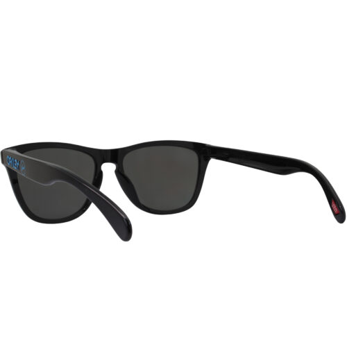 Oakley Frogskins OO 9245-D554 Fragment Polished Black Prizm Grey Mens Sunglasses - Image 3