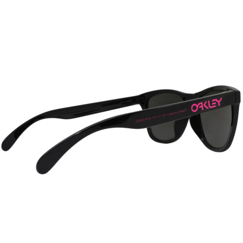Oakley Frogskins OO 9245-D754 Fragment Polished Black Prizm Grey Mens Sunglasses - Image 4