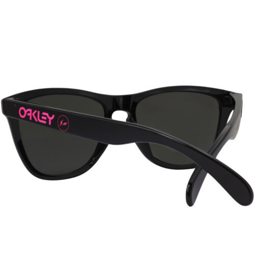 Oakley Frogskins OO 9245-D754 Fragment Polished Black Prizm Grey Mens Sunglasses - Image 5