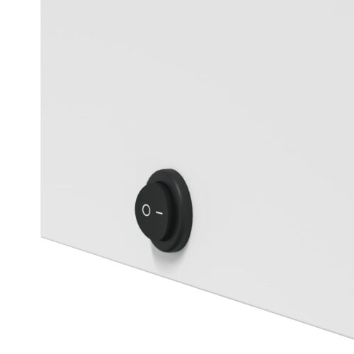 Bathroom Mirror Cabinet with LED Light White 60x13x52 cm - Image 10